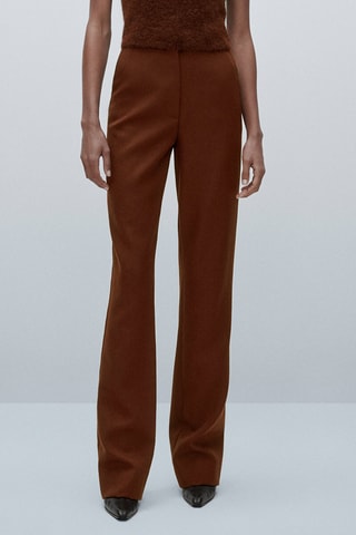 Pantalon en pure laine limited edition - Marron