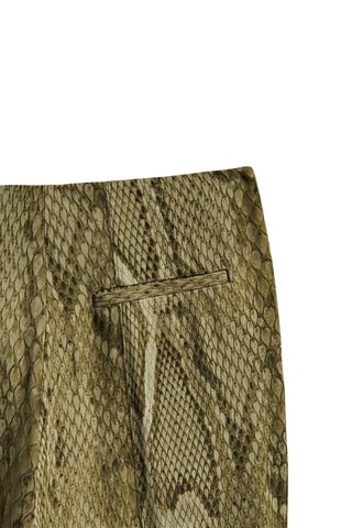 Pantalon imprimé serpent - Vert