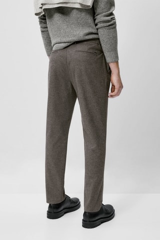 Pantalon chino teinté jogging - Gris