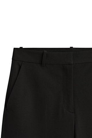 Pantalon technique à pinces droite - Noir