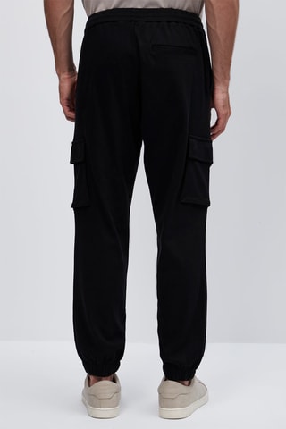 Pantalon cargo - Noir