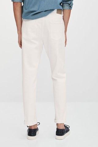Jean coupe tapered - Blanc