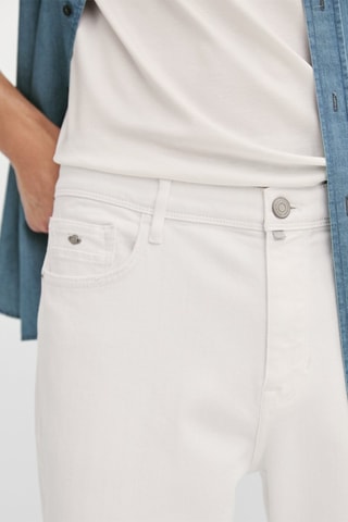 Jean coupe tapered - Blanc