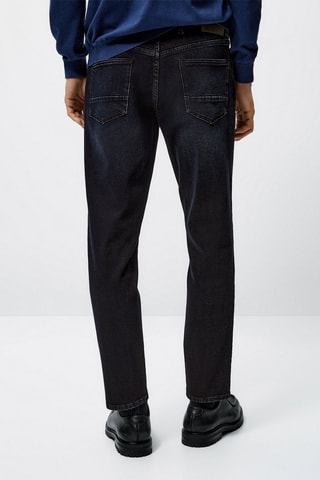 Jean blue black coupe slim - Bleu marine