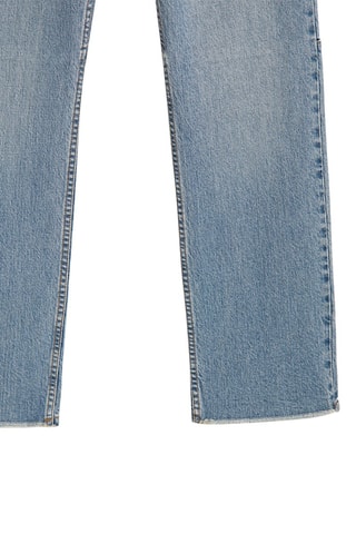 Jean taille mi-basse slim fit coutures - Bleu