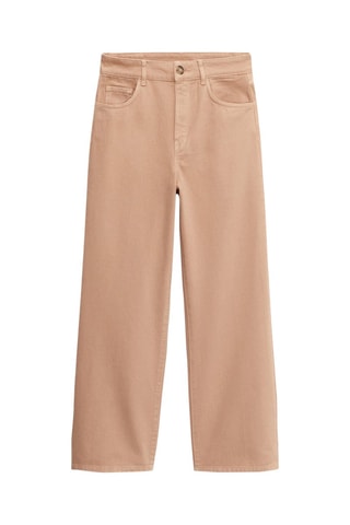 Jean à jambes larges 7/8 - Saumon