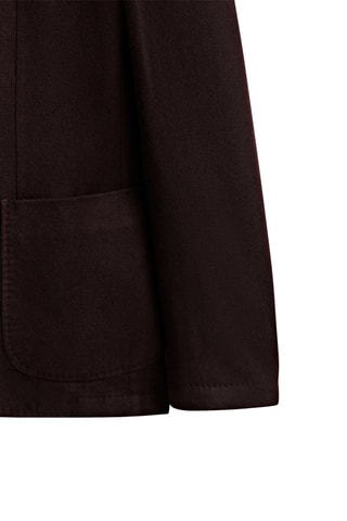 Veste en laine mélangée teintée limited édition - Bordeaux