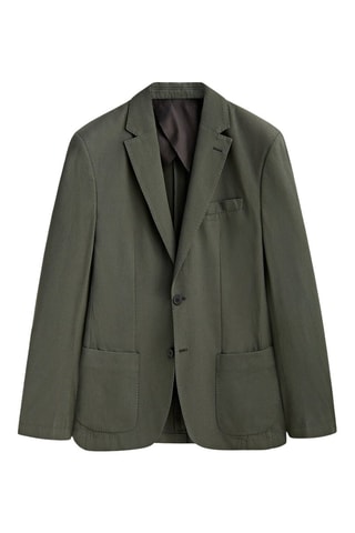 Veste en lin - Vert