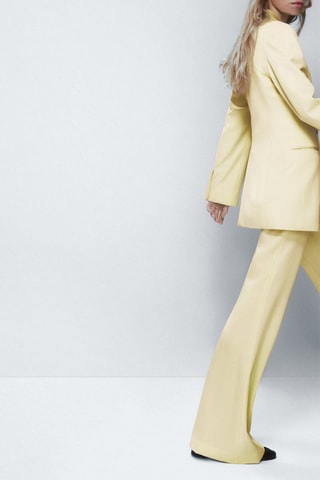 Veste de costume boutons limited edition - Jaune