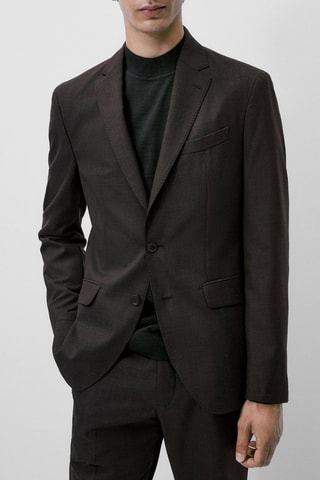 AMERICANA TRAJE BI NATURAL STRETCH GREY