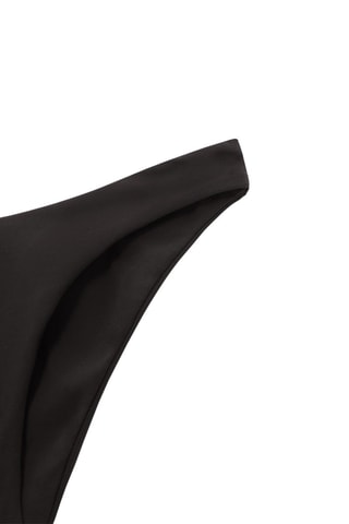 Bas de maillot échancré - Noir