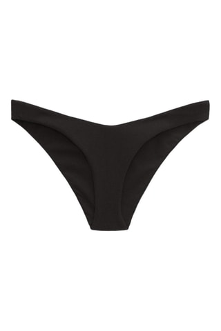 Bas de maillot échancré - Noir