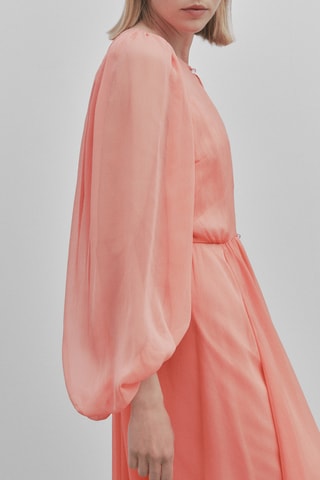 Robe longue romantique - Studio - Rose