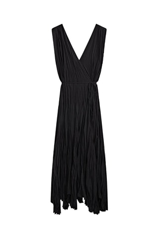 Robe plissée - Noir