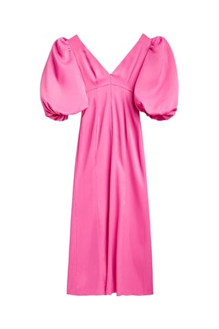 Robe manches bouffantes - Studio - Rose