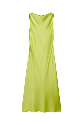 Robe en soie sans manches - Vert