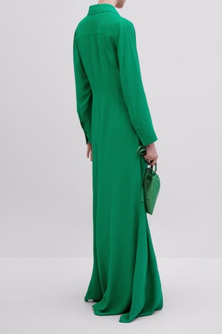 Robe longue nœud - Studio - Vert