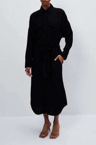 Robe chemise - Noir