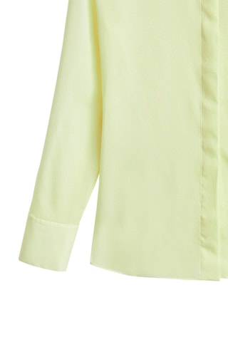 Chemisier vert en soie mélangée - Vert d’eau