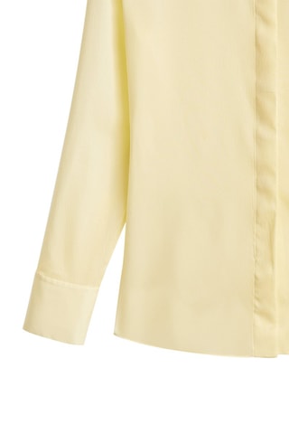 Chemisier jaune en soie mélangée - Jaune