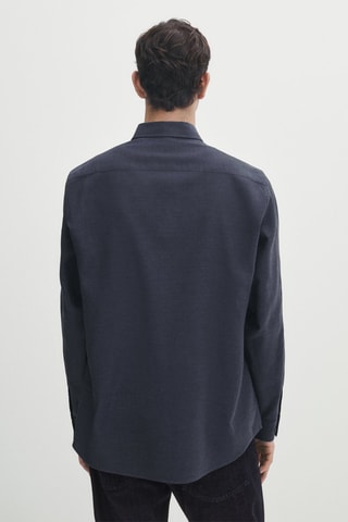 Chemise regular - Bleu marine