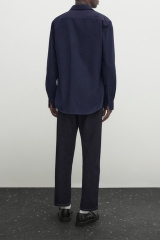 Chemise regular - Bleu marine