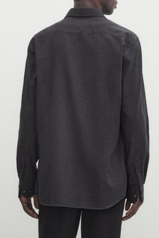 Chemise slim - Noir