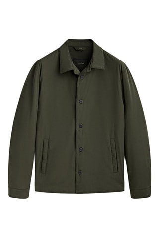 Surchemise en lin - Kaki