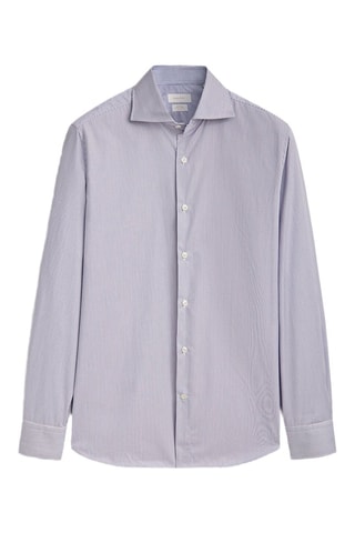 Chemise slim - Bleu marine