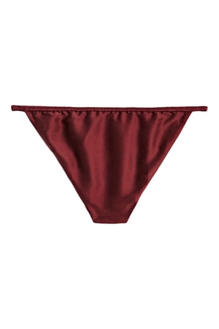 Culotte en soie - Bordeaux