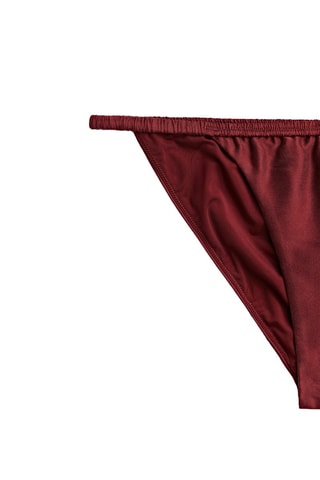 Culotte en soie - Bordeaux