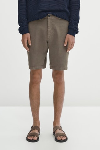 Bermuda en laine - Vert