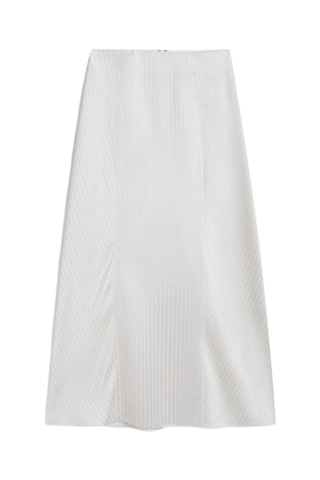 Jupe portefeuille - Blanc