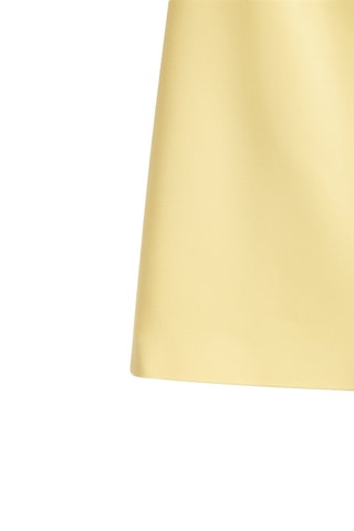 Jupe courte avec poches - Jaune