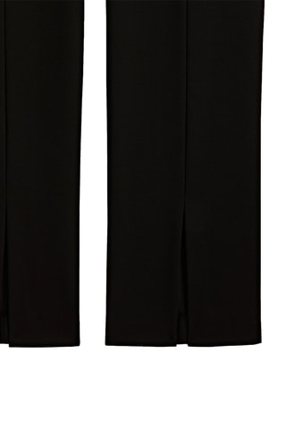 Pantalon de costume fentes dans le bas - Noir