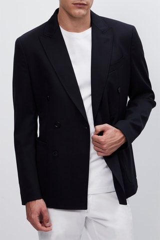 Veste de costume - Bleu marine