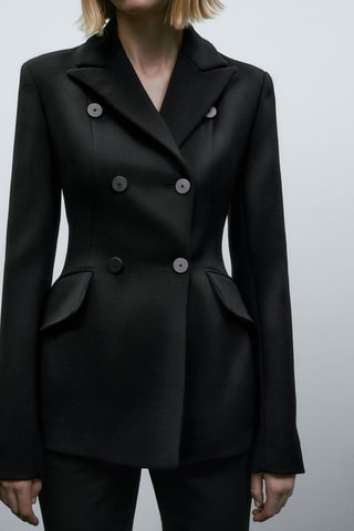 Blazer cintré noir - Noir