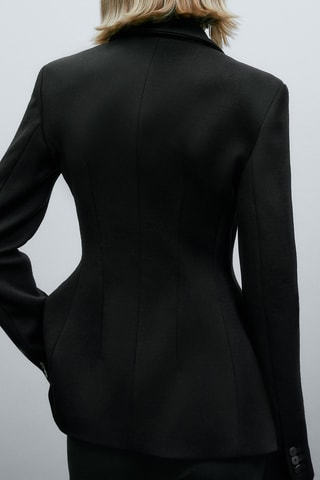 Blazer cintré noir - Noir