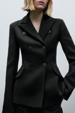 Blazer cintré noir - Noir