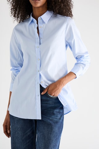 Chemisier - Bleu clair