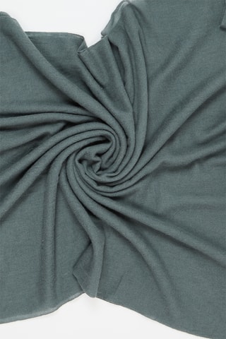 Foulard en cachemire et laine - Vert d’eau