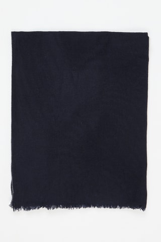 Foulard en cachemire et laine - Noir