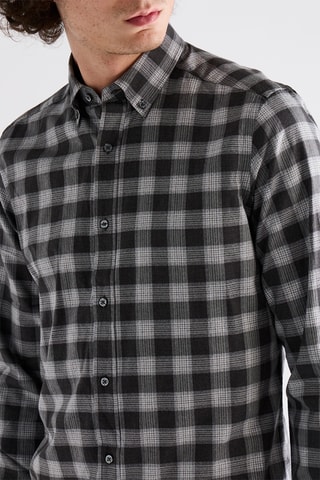 Chemise slim - Gris foncé