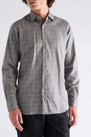 Chemise slim - Gris foncé
