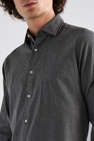 Chemise slim - Gris foncé