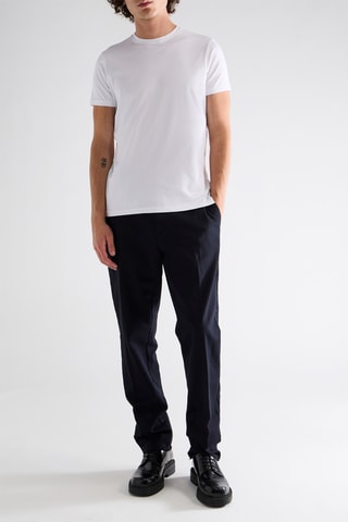 T-shirt en lin - Blanc