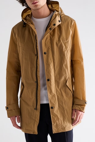Parka en lin - Marron clair
