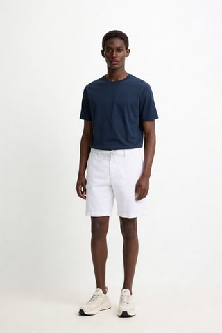 Bermuda en alpaga - Blanc