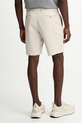 Bermuda en lin - Ecru