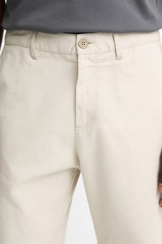 Bermuda en lin - Ecru